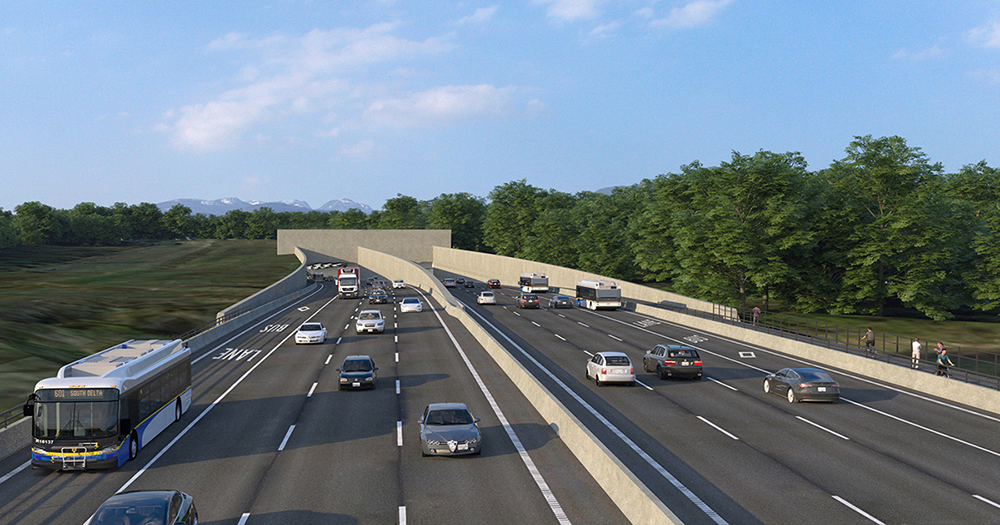 The new eight-lane immersed George Massey Tunnel will be in operation in 2030 (image courtesy of the government of British Columbia, Canada)