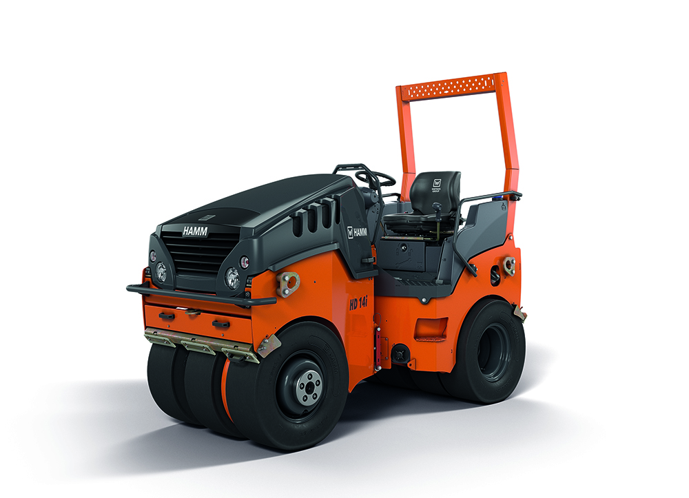 Versatility is a key feature of the latest compact compactors from HAMM