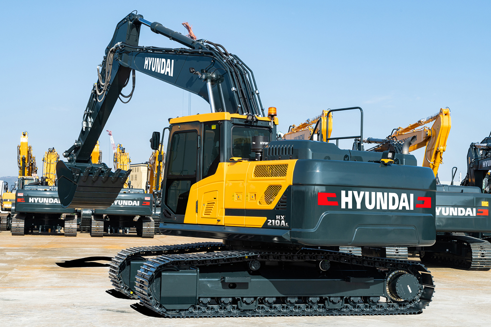 High performance is claimed for Hyundai’s latest excavator
