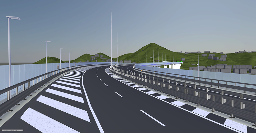 An overall Federated Model allowed grand views of the completed infrastructure  (photo courtesy Italferr)