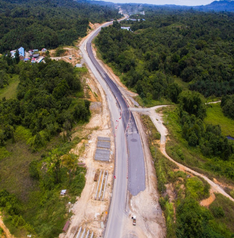 The Pan Borneo Highway project has been used as a benchmark in Malaysia for the implementation of  BIM technology (image © courtesy of Lebuhraya Borneo Utara Sdn Bhd)