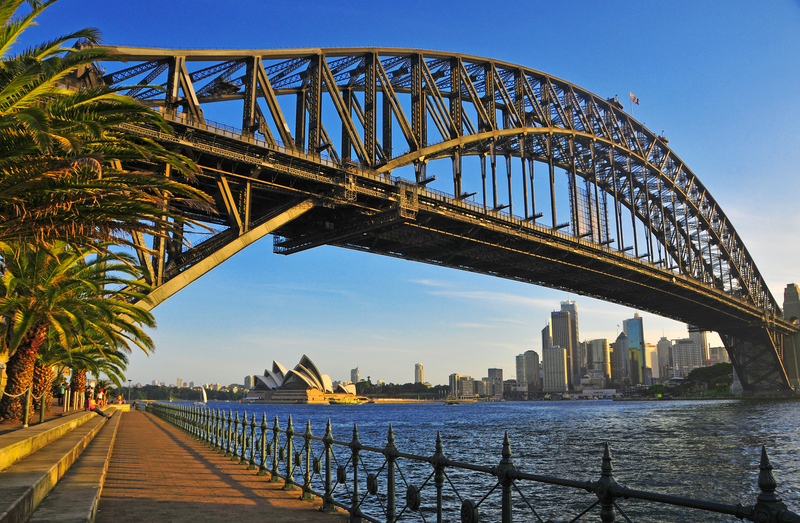 Sydney Harbour Bridge: opened in 1932 and 1,149m long (image © Nyker1/Dreamstime) 