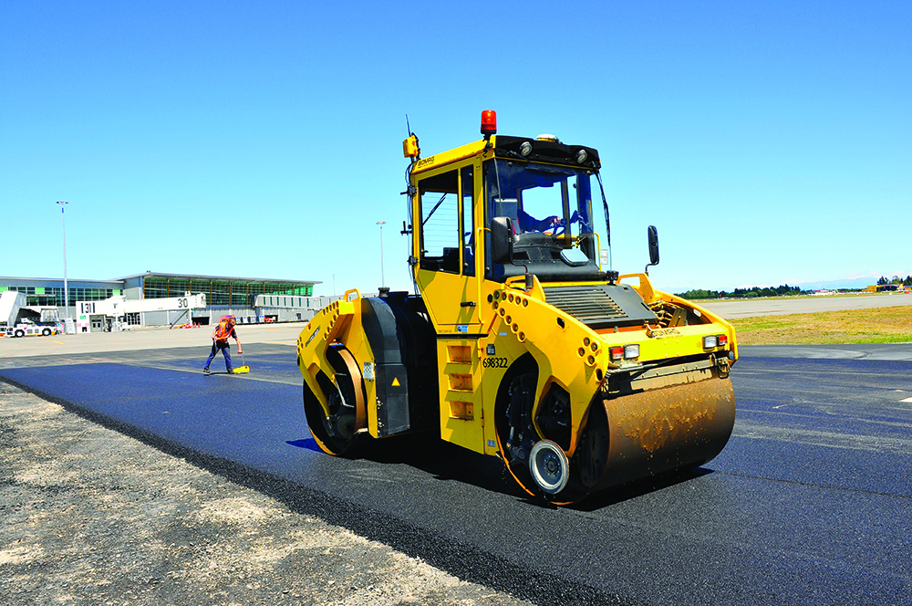 According to Trimble, the Roadworks Paving Control Platform for Asphalt Compactors can help operators of all skill levels improve the speed, accuracy and ease of asphalt compaction