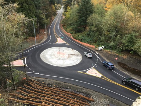 Washington state is forging ahead with roundabouts while sceptics circle (photo courtesy WSDoT)