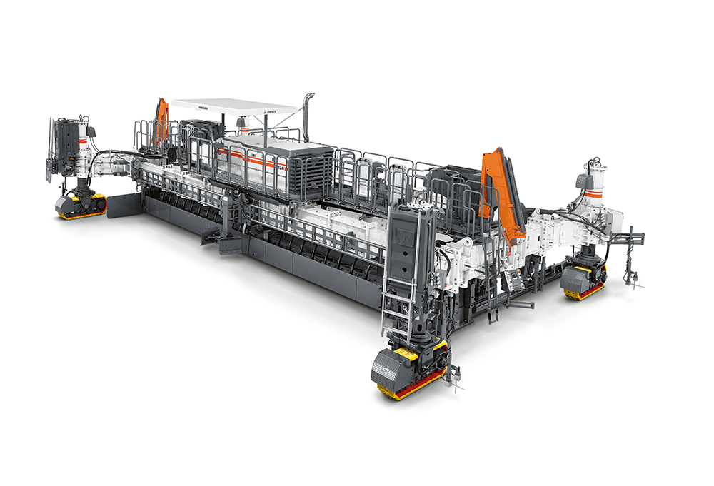 A new dowel bar inserter system is now available for the SP 124 (i) model from Wirtgen