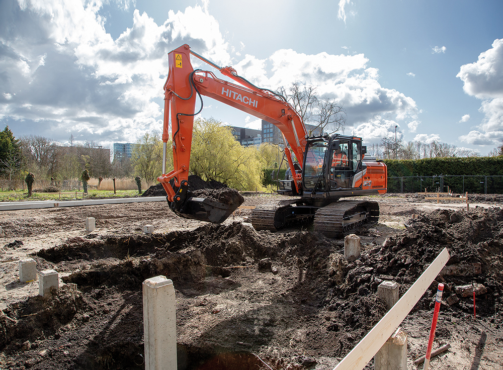 Hitachi’s improved excavator offers better performance
