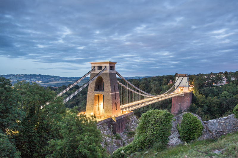 Clifton Suspension Bridge: opened in 1864 and 412m long (image © Fuzja44/Dreamstime)