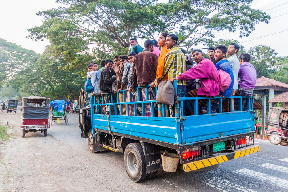 Transport in Bangldesh can be basic, which has restricted its economic growth (© | Matyas Rehak, Dreamstime.com)