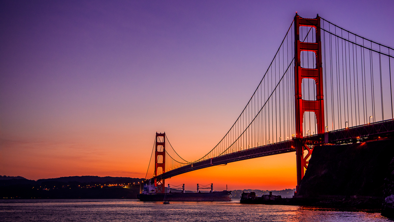 Golden Gate Bridge: opened in 1937 and 2,737m long (image © Randy Vavra/Dreamstime)