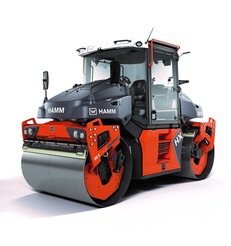 Hamm claims high performance for its new drum steer compactors