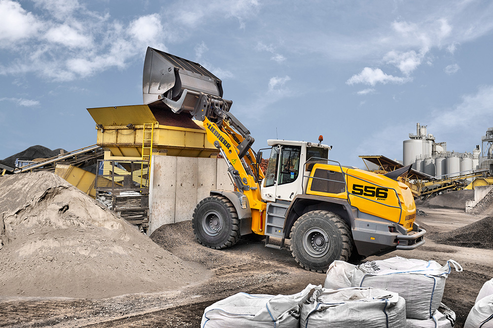Increased versatility is claimed for the Liebherr wheeled loaders now that the quick coupler system is available across the range