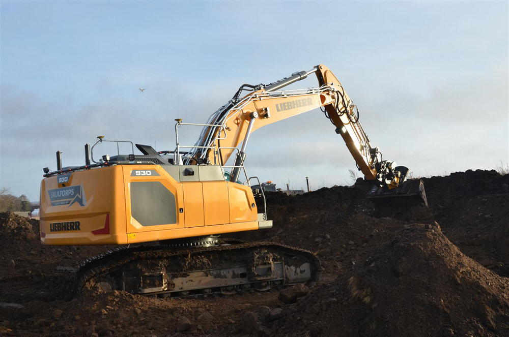 High precision and low working noise area said to be features of Liebherr’s generation 8 excavators