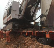 O&K RH 120-E mining excavator 