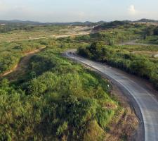 Panama tourist road road improvment
