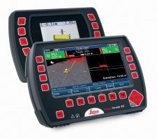 The control panel of Leica Geosystems' PowerGrade system 