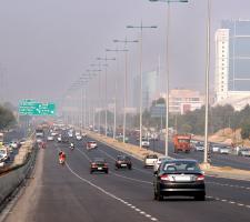 The Delhi-Gurgaon Expressway