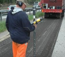 Trimble GNSS in use