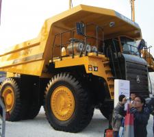 Large quarry truck