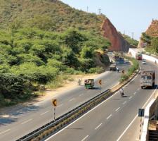 NH 76 in India