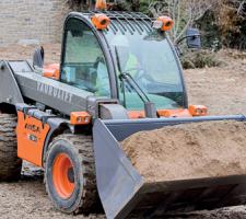 AUSA articulated rotating dumpers