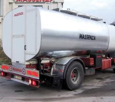 Massenza's spraying tank