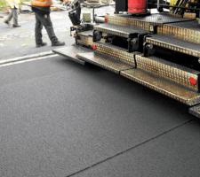 The new noise-reducing surface in Dortmund where BP Bitumen's Olexobit NV 45 binder was used in the asphalt.