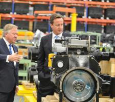 Sir Anthony show David Cameron dieselmax engine