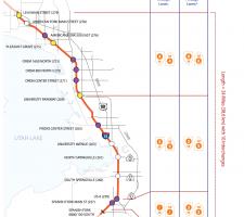 I-15 CORE PROJECT MAP