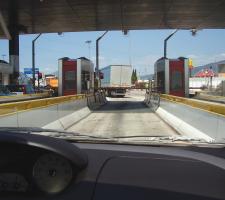 Toll booths 