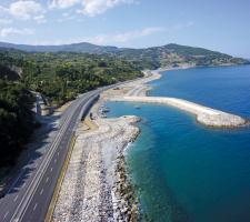 new coastal route in Turkey 