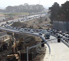 Presidio Parkway temporary bypass 