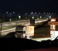 P850 for freight traffic travelling at night
