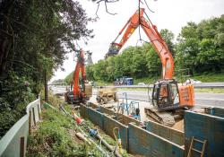 Compact equipment from Hitachi 