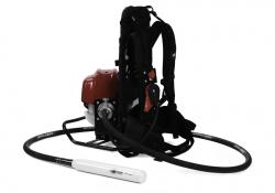 Minnich claims versatility for its new petrol powered backpack vibrator unit