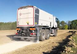 Streumaster is offering innovative new binding material spreader units