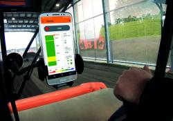 Hamm's Smart Doc app shows in real time how the compaction of the respective transit develops. For inexperienced operators, it is a great help when it comes to training