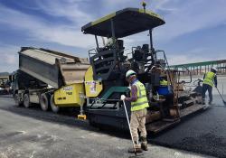 The Ammann paver proved productive and precise on a contract in South Korea