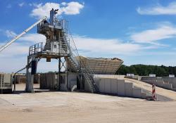 The Elba CBT concrete plants offer efficient materials production