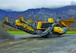 The Keestrack I4e is a real alternative to mobile cone crushers or vertical impact crushers