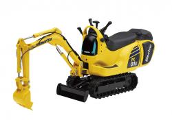 Komatsu and Honda have developed the PC01E-1 by successfully electrifying the PC01 conventional micro excavator