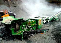 The heavy-duty J4 is suited to aggregates, C&D recycling and site preparation  