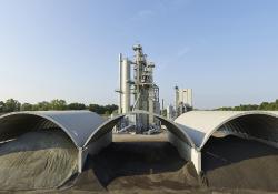 Materials storage is crucial for fuel efficiency in asphalt production