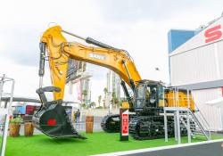 The SY750H excavator marks SANY’s entrance into the mining market