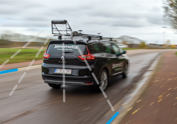 The latest version of XenomatiX’s road lidar XenoTrack inspection system covers two lanes in one pass.
