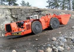 Sandvik Mining and Construction LH 410 underground loader