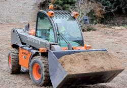 AUSA articulated rotating dumpers
