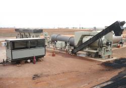 SIM-Ammann asphalt mixing plant in Algeria