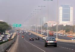 The Delhi-Gurgaon Expressway