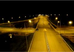 Sri Lanka Southern expressway (at night)