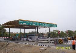 New toll on Highway No 8 in India